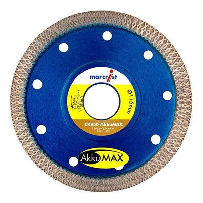 Diamanttrennscheibe CK850 125mm für Fliesen und Feinsteinzeug