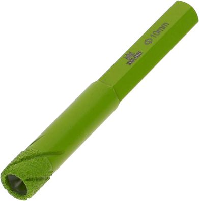 Diamant Fliesenbohrer 10mm x 6-kant für Fliese / Feinsteinzeug