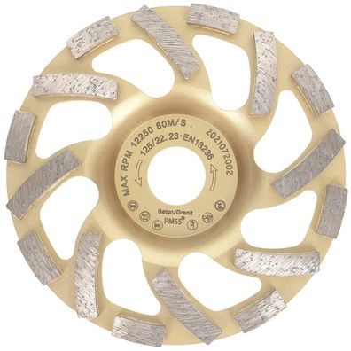 Diamantschleiftopf 150mm für Beton, Granit ST81 Turbo