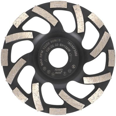 Diamantschleiftopf 125mm für Estrich, Abrasive Materialien ST91 Turbo