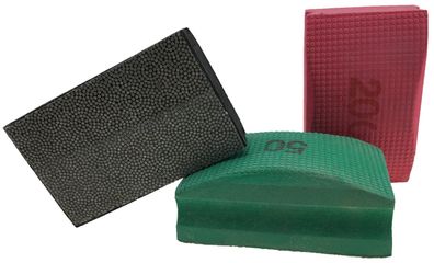 Diamant Handschleifpad Korn 50 zum Schleifen, Entgraten und Polieren