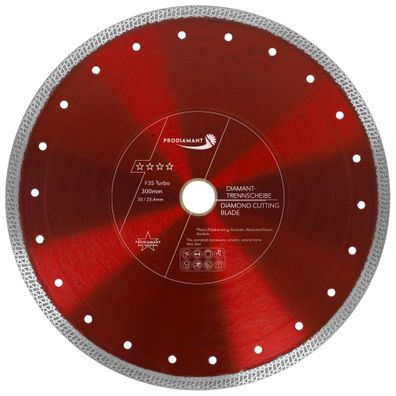 Diamanttrennscheibe 300mm für Fliese, Feinsteinzeug F35