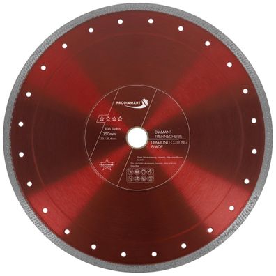 Diamanttrennscheibe 350mm für Fliese, Feinsteinzeug F35
