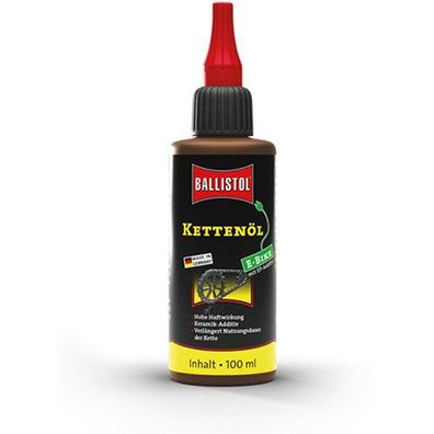 Ballistol E-Bike Kettenöl, Flasche 100ml, Ballistol, 28044