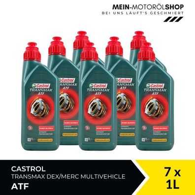Castrol Transmax ATF Dex/Merc Multivehicle 7x1 Liter