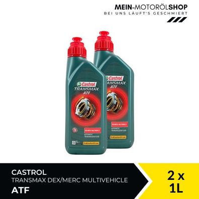 Castrol Transmax ATF Dex/Merc Multivehicle 2x1 Liter