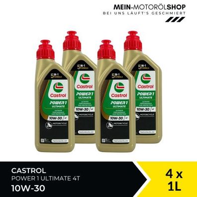 Castrol Power 1 Ultimate 4T 10W-30 4x1 Liter