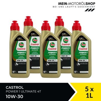 Castrol Power 1 Ultimate 4T 10W-30 5x1 Liter