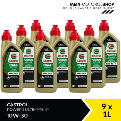 Castrol Power 1 Ultimate 4T 10W-30 9x1 Liter