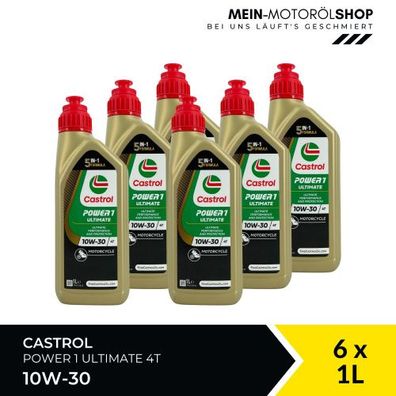 Castrol Power 1 Ultimate 4T 10W-30 6x1 Liter