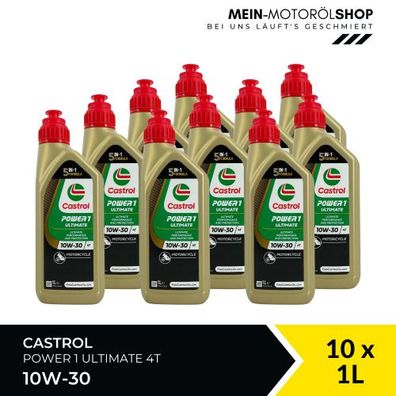 Castrol Power 1 Ultimate 4T 10W-30 10x1 Liter