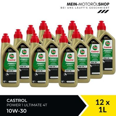 Castrol Power 1 Ultimate 4T 10W-30 12x1 Liter