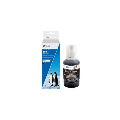 G&G Patrone komp. Epson 102/C13T03R140 Tintentank Schwarz