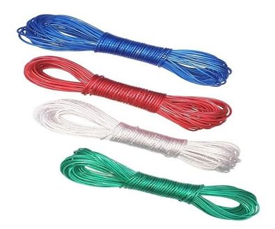10 - Wäscheleine aus PVC-beschichtetem Nylon (10 m)