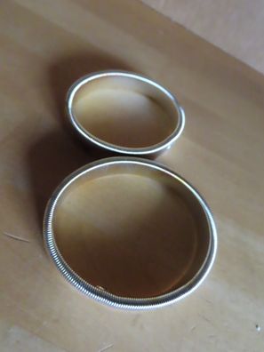 Ärmelhalter Modeschmuck Ärmelraffer Ärmelreif silberfarben
