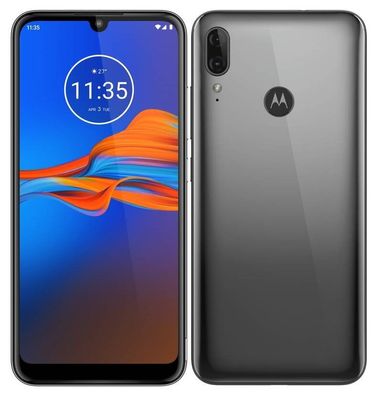 Motorola Moto E6 + Plus XT2025 -2 DS Grau Dual Kamera 2GB/32GB Android 9 Pie