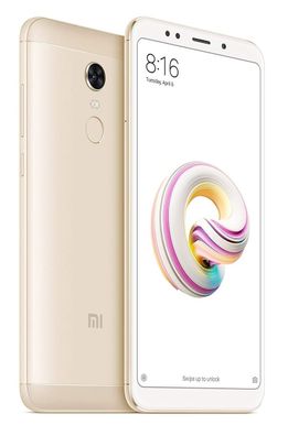 Xiaomi Redmi 5 Plus MEG7 Gold 4GB/64GB Infrarot 15,2cm (5,99Zoll) Android Smartphone