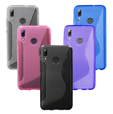 Handyhülle Huawei P Smart (2019) Silikon Hülle Schutzhülle Case Cover Backcover