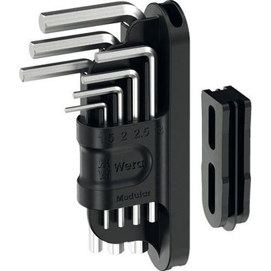 Tool-Check Modular Winkelschlüssel Hex-Plus 1, Wera, 7-teili