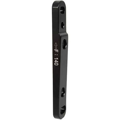 Adapter Flatmount 140mm/160mm/180mm, M-WAVE, schwarz, für Ga