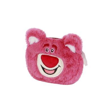 Disney Lotso Huggin Bear Kinder Geldbörse Rosa mit Reißverschluss