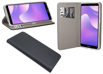 Tasche Honor 7C Pro Handyhülle Schutzhülle Flip Case Cover Etui Hülle
