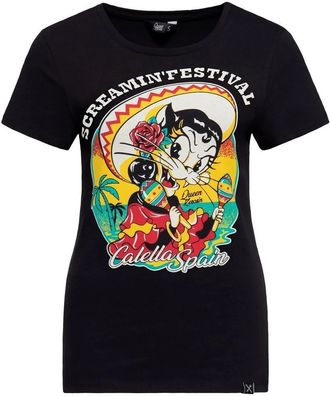 Queen Kerosin Damen T-Shirt "Screamin Festival" QKU41031