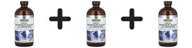 3 x Natures Answer Liquid Magnesium Malate and Glycinate - 480 ml