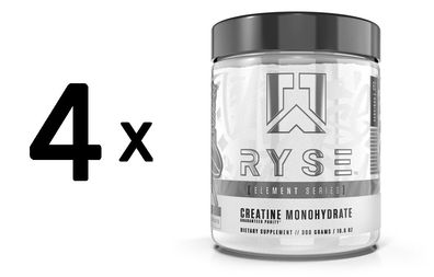4 x RYSE Creatine Monohydrate - 300g
