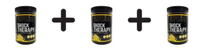 3 x Universal Nutrition Shock Therapy, Lemon Burst - 840g