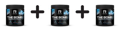 3 x Reflex Nutrition The Muscle Bomb, Blue Raspberry - 400g