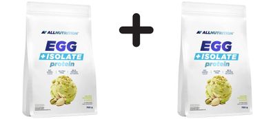 2 x Allnutrition Egg + Isolate Protein, Salted Pistachio - 700g