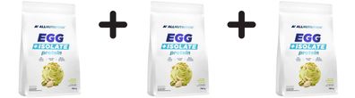 3 x Allnutrition Egg + Isolate Protein, Salted Pistachio - 700g