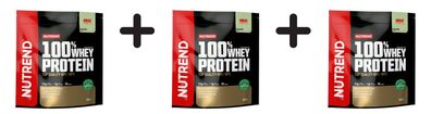 3 x Nutrend 100% Whey Protein, Pistachio - 800g
