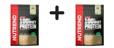 2 x Nutrend 100% Whey Protein, Pistachio - 400g