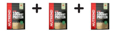 3 x Nutrend 100% Whey Protein, Pistachio - 400g