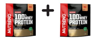 2 x Nutrend 100% Whey Protein, Ice Coffee - 800g