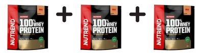 3 x Nutrend 100% Whey Protein, Ice Coffee - 800g