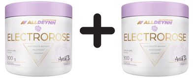 2 x Allnutrition AllDeynn Electrorose, Lemon-Lime - 300g