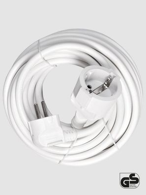 Heitech Schuko Verlängerungskabel 10 Meter Kabel - Verlängerung mit Kindersicherun