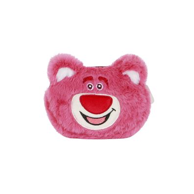 Disney Lotso Huggin Bear Münzbörse Rosa Plüsch Geldbörse Kinder