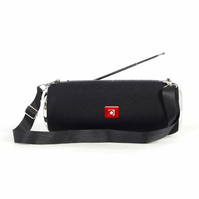 gembird Tragbare Bluetooth-Lautsprecher mit Antenne schwarz