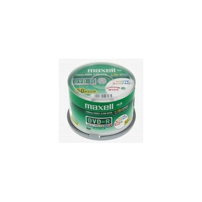 Maxell DVD-R 4.7, Inkjet white, Cake 50
