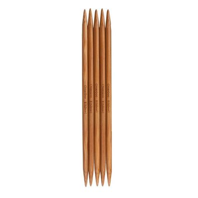 ChiaoGoo Bamboo Patina Nadelspiel in verschiedenen Stärken und Längen