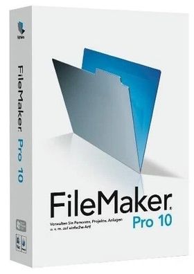 FileMaker Pro 10 Win/Mac