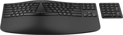 HP 960 - Tastatur-und-Tastenfeld-Set - kompakte Größe, 2-Zonen-Layout, separater Zi