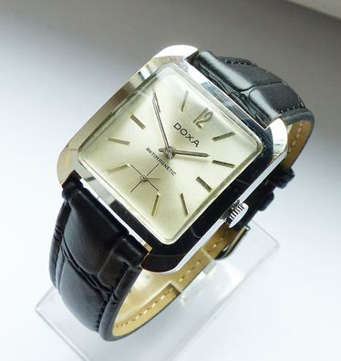Schöne seltene Doxa Classic Quadrante 17Jewels Herren Vintage Armbanduhr Top Zustand