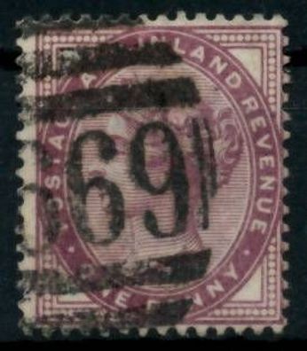 Grossbritannien 1840-1901 Nr 65II zentrisch gestempelt X69F9EE