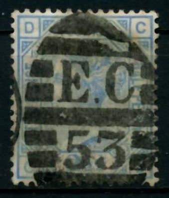 Grossbritannien 1840-1901 Nr 51 PL19 gestempelt X69FABE