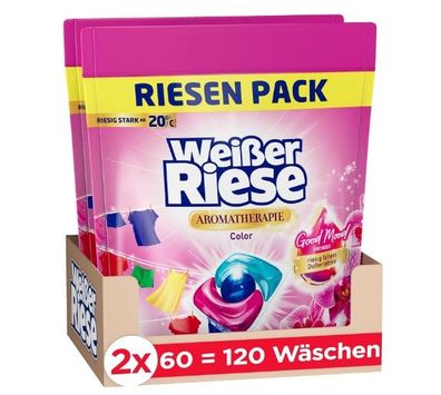 Weißer Riese Color Trio-Caps Aromatherapie Orchidee (2x60 WL),